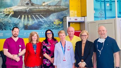 Ръководството на „Пирогов“ и водещи детски специалисти от болницата  обмениха опит с  д-р Нена Осорио